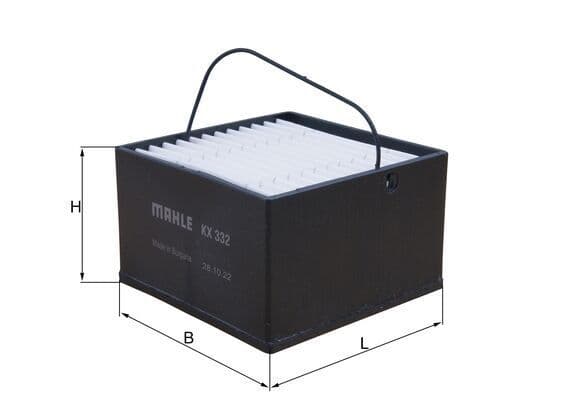 filtru combustibil MAHLE KX 332