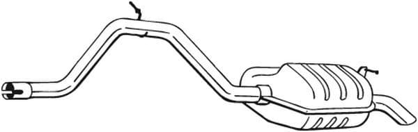 Toba esapament finala BOSAL 281-041