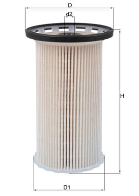 filtru combustibil MAHLE KX 386