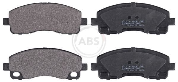 set placute frana,frana disc ABS 37770