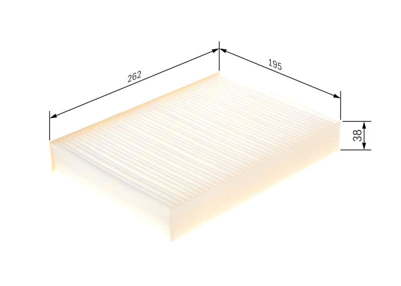 Filtru, aer habitaclu BOSCH 1 987 435 082