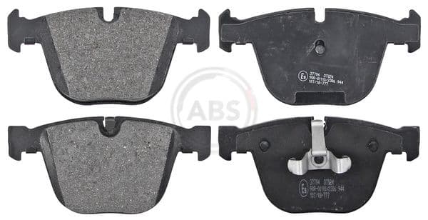 set placute frana,frana disc ABS 37704