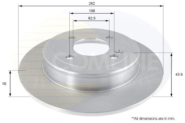 Disc frana COMLINE ADC2419