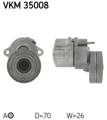 Intinzator curea, curea distributie SKF VKM 35008