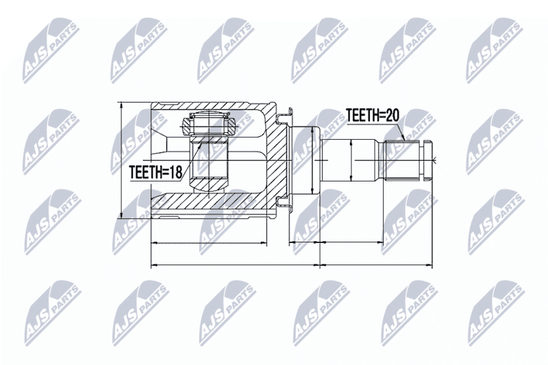 Set articulatie, planetara NTY NPW-TY-052