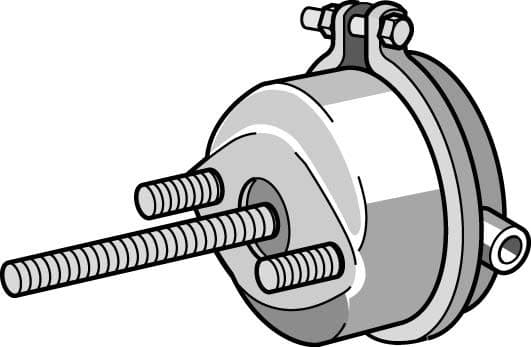 Cilindru receptor frana cu membrana KNORR-BREMSE II33444A
