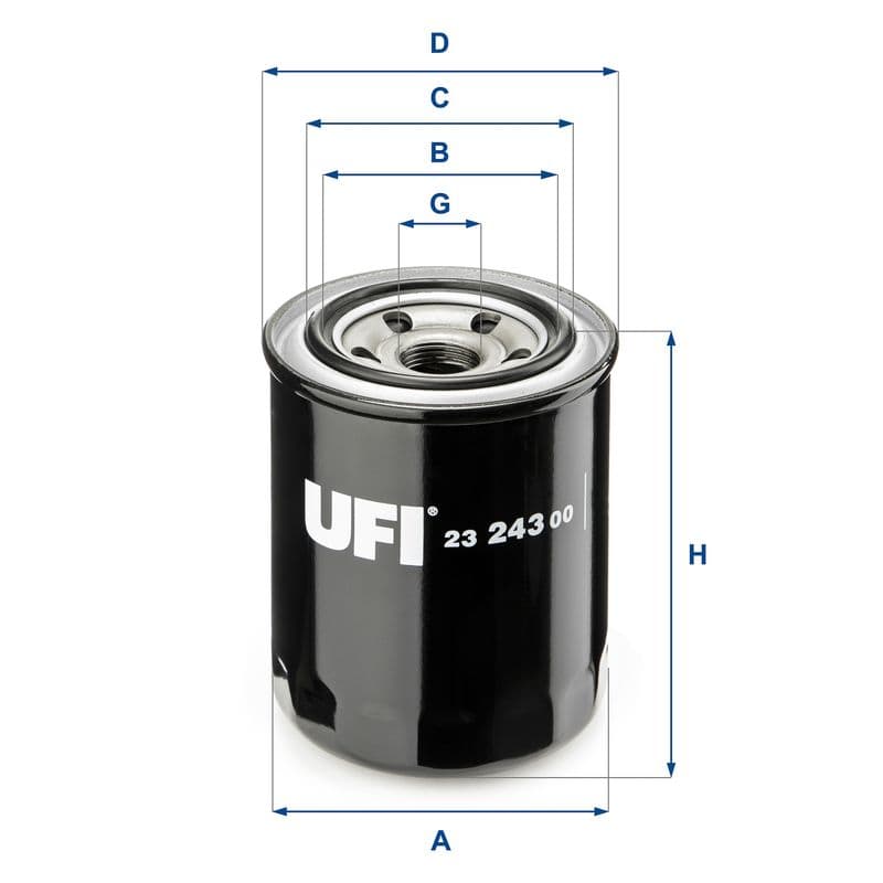 Filtru ulei UFI 23.243.00
