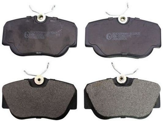 set placute frana,frana disc DENCKERMANN B110435