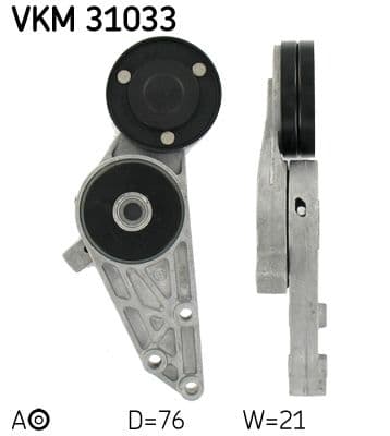 Intinzator curea, curea distributie SKF VKM 31033