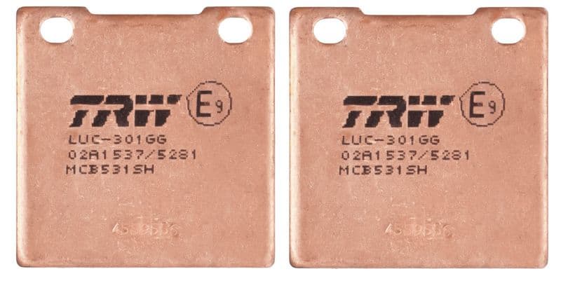 set placute frana,frana disc TRW Sinter Street MCB531SH