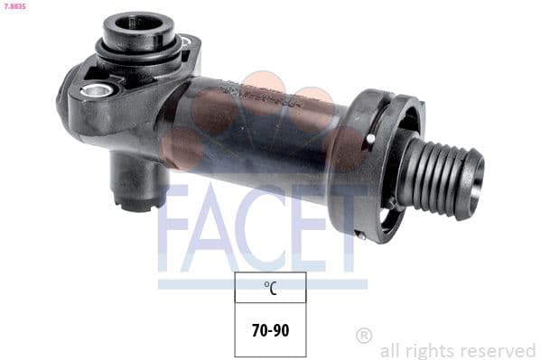 Termostat, răcire AGR FACET Made in Italy - OE Equivalent 7.8835