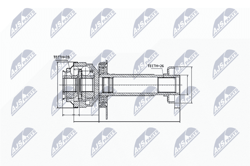 Set articulatie, planetara NTY NPW-WW-007