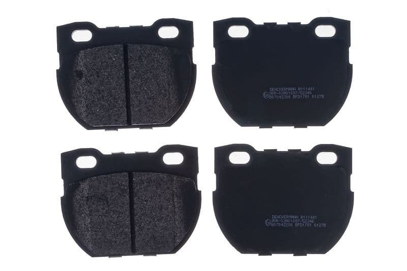 set placute frana,frana disc DENCKERMANN B111441