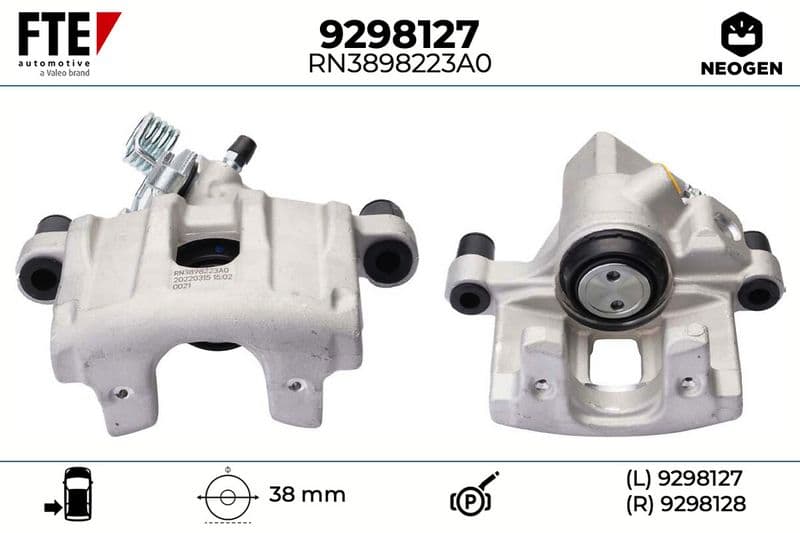 Etrier frana FTE NEOGEN 9298127