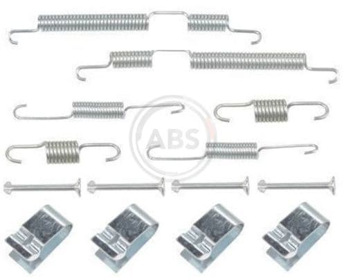 Set accesorii, sabot de frana ABS 0885Q