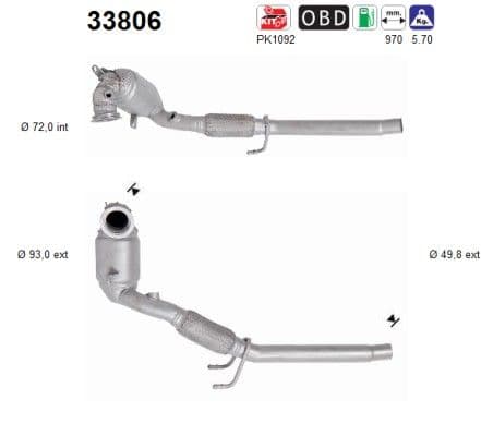 Catalizator AS-PL 33806