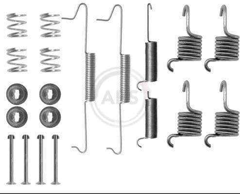 Set accesorii, sabot de frana ABS 0649Q