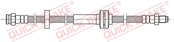 Furtun frana QUICK BRAKE 32.210