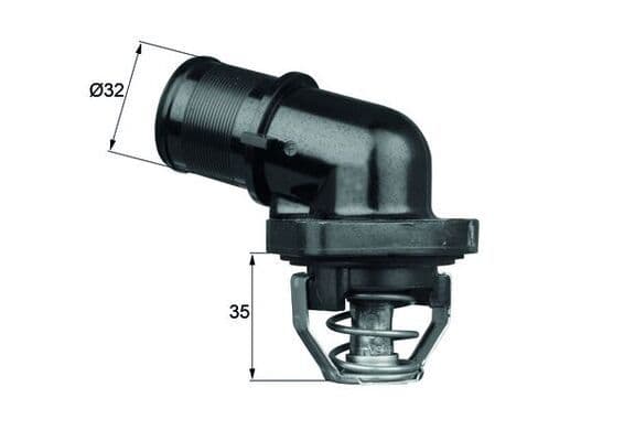 termostat,lichid racire MAHLE TI 181 89
