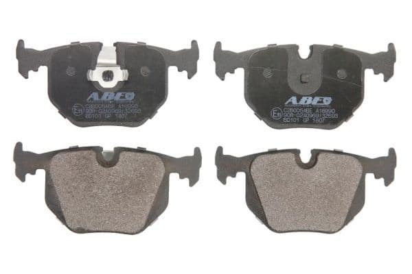 set placute frana,frana disc ABE C2B005ABE