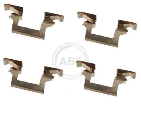 Set accesorii, placute frana ABS 1614Q