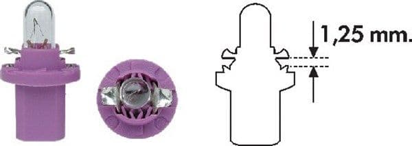 Bec, lumini bord MAGNETI MARELLI STANDARD 002052900000