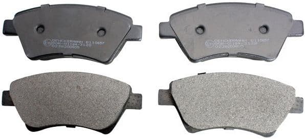set placute frana,frana disc DENCKERMANN B110657