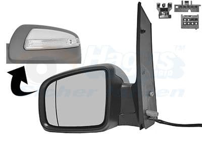 Oglinda exterioara VAN WEZEL * HAGUS * 3081825
