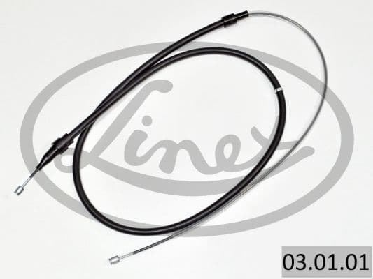 Cablu, frana de parcare LINEX 03.01.01