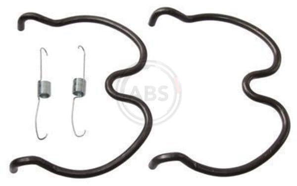 Set accesorii, sabot de frana ABS 0837Q