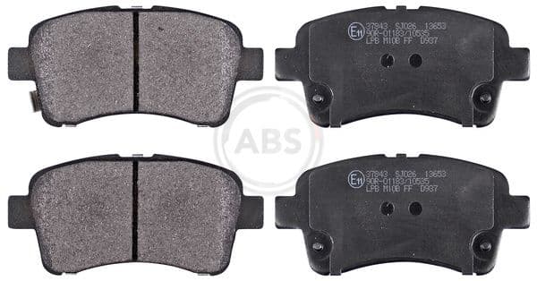 set placute frana,frana disc ABS 37843