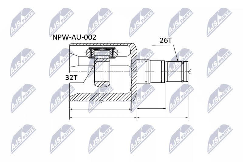 Set articulatie, planetara NTY NPW-AU-002
