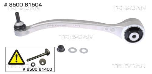 Brat, suspensie roata TRISCAN 8500 81504