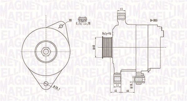 Generator / Alternator MAGNETI MARELLI 063732112010