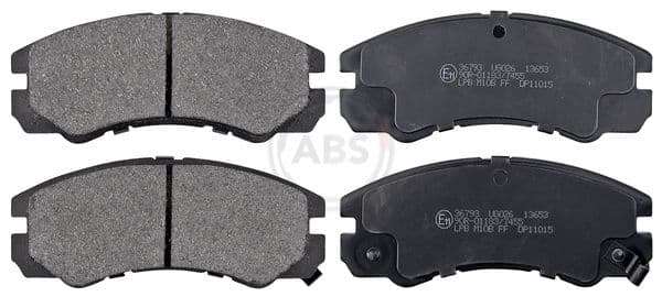 set placute frana,frana disc ABS 36793