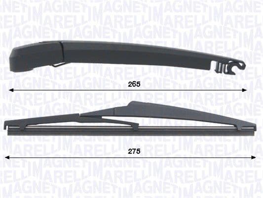 Set stergatoare, curatare parbriz MAGNETI MARELLI 000723180439