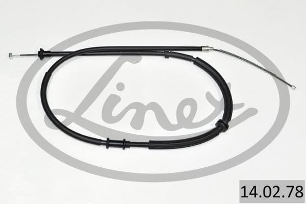 Cablu, frana de parcare LINEX 14.02.78
