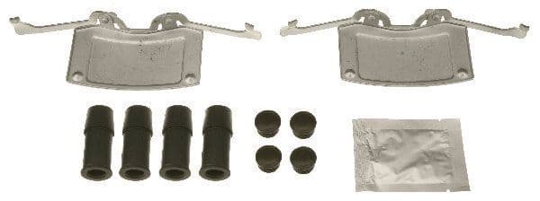 Set accesorii, placute frana TRW PFK624