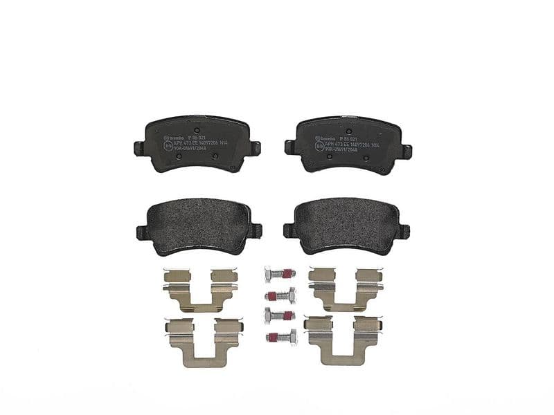 set placute frana,frana disc BREMBO PRIME LINE P 86 021