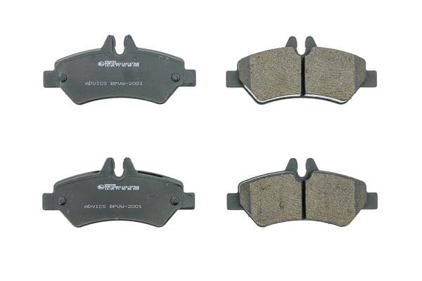 set placute frana,frana disc AISIN Premium ADVICS by BPVW-2001