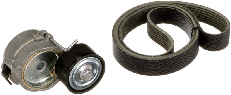 Set curea transmisie cu caneluri GATES Micro-V® K017PK1705