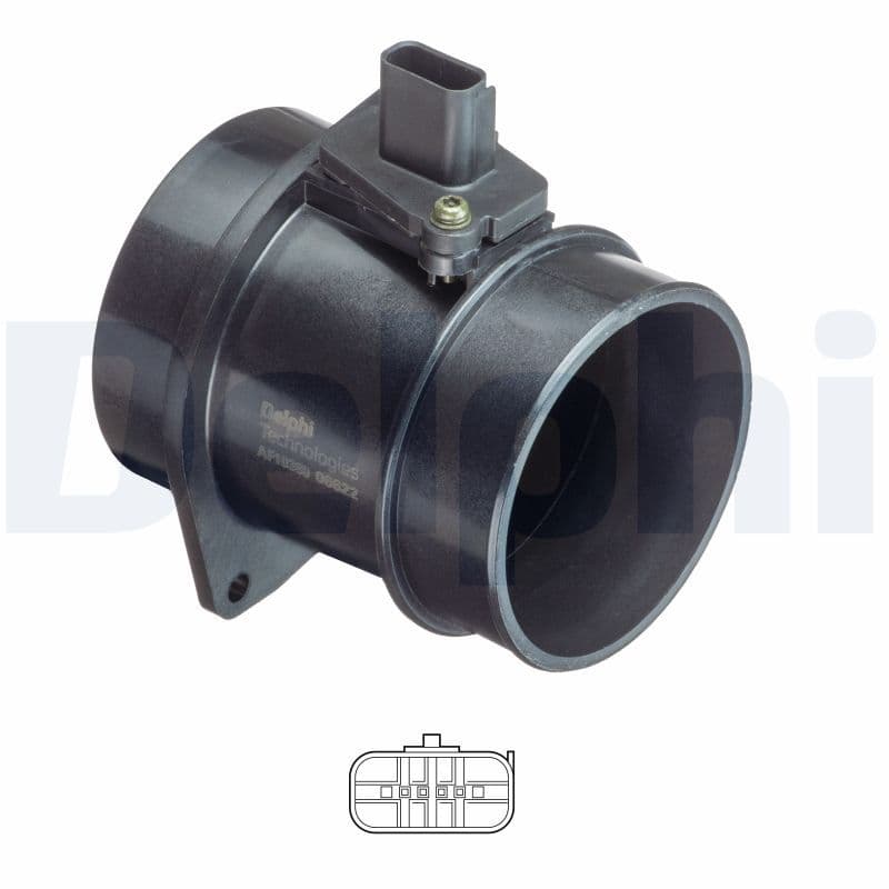 senzor debit aer DELPHI AF10380-12B1