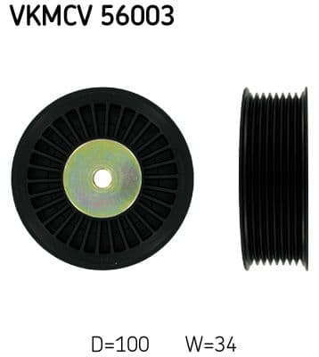 Rola ghidare/conducere, curea transmisie SKF VKMCV 56003