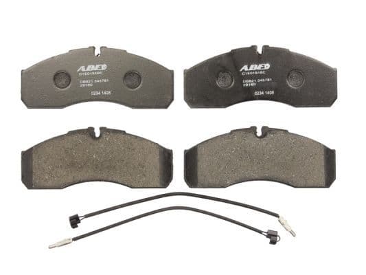 set placute frana,frana disc ABE C1E018ABE