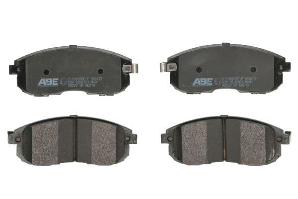 set placute frana,frana disc ABE C11096ABE-P