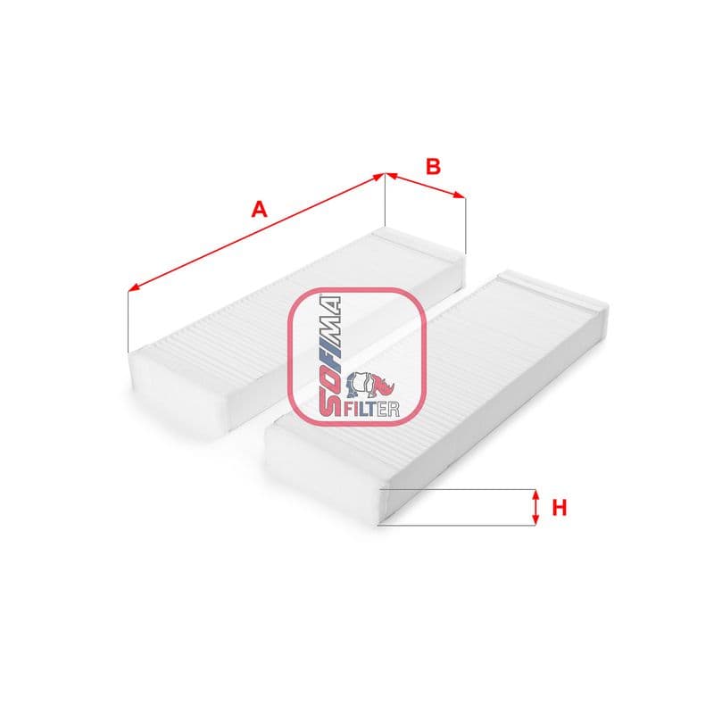 Filtru, aer habitaclu SOFIMA S 3226 C