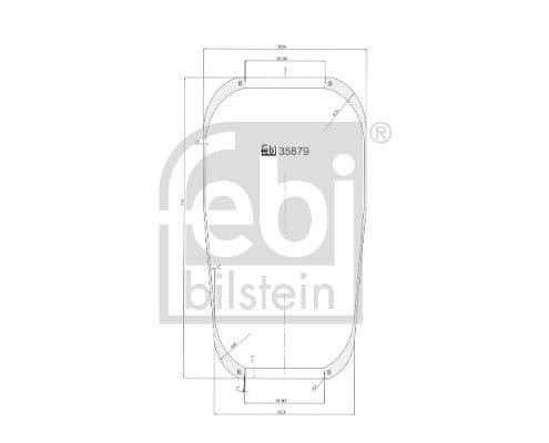 Burduf, suspensie pneumatica FEBI BILSTEIN 35879