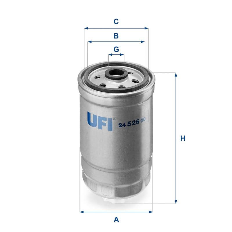 filtru combustibil UFI 24.526.00