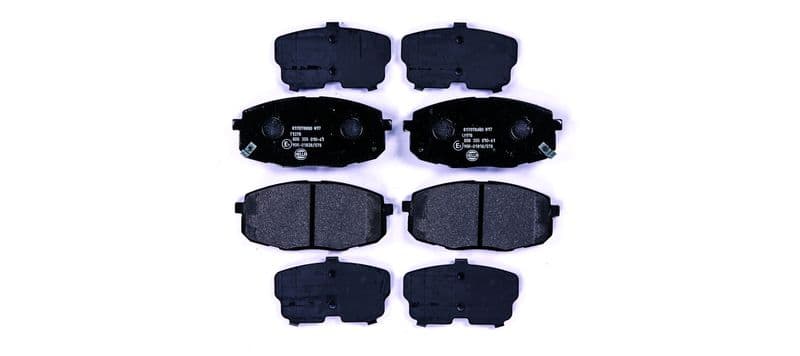 set placute frana,frana disc HELLA-PAGID 8DB 355 010-611