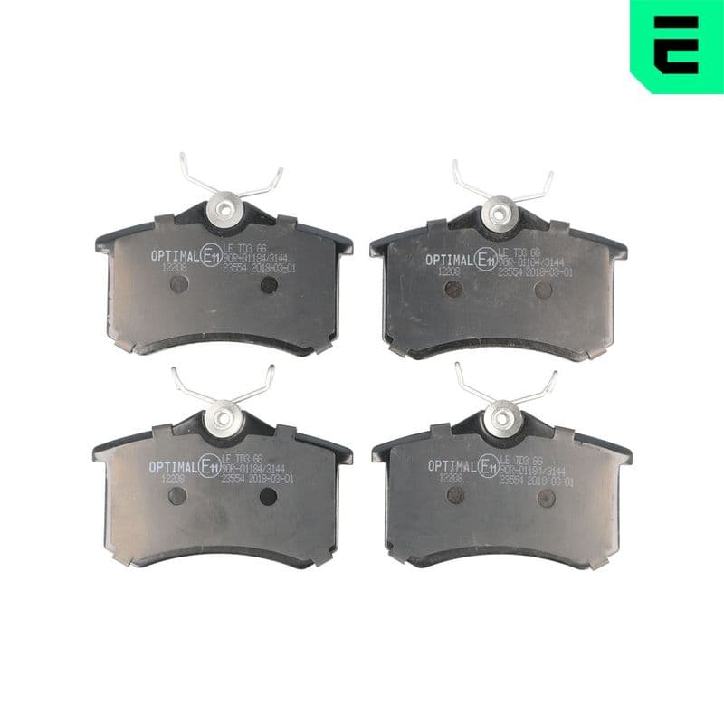 set placute frana,frana disc OPTIMAL BP-12208